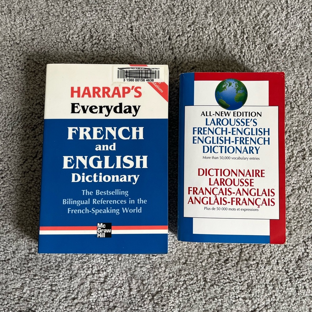 French-English Dictionary Set